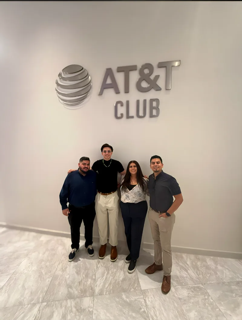 Disciple Distributions team representing AT&T at the AT&T Club