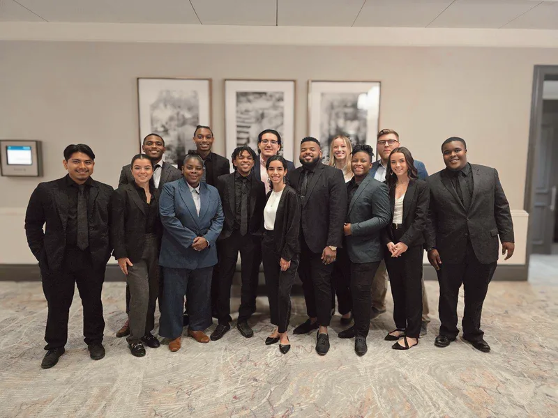 The Disciple Distributions team at a professional business event